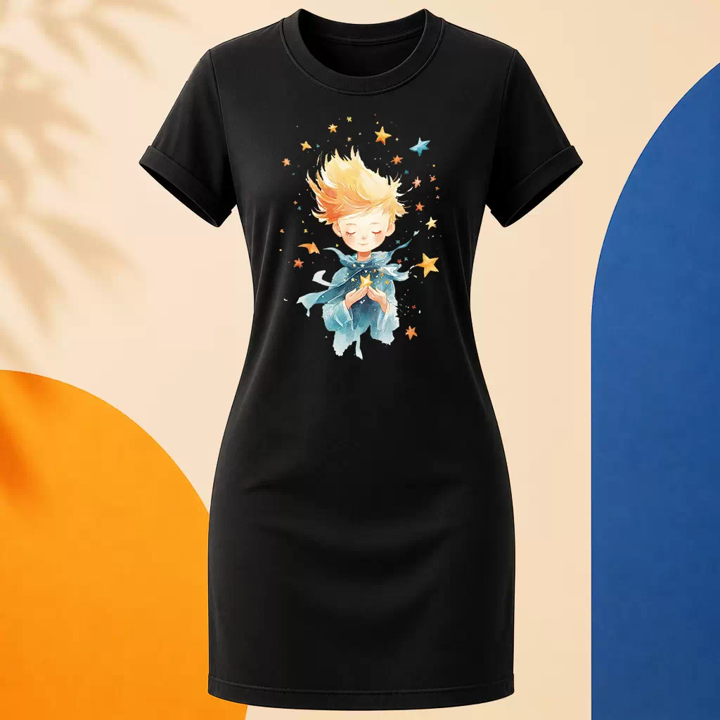 Šaty - Kytice hvězd - Malý princ - Le petit prince